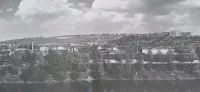 1956 - prázdné místo, než kopec zaplnila kolonie č.72